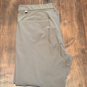 lululemon athletica Men's Commission pant in Gray/Tan